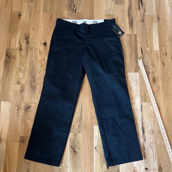 NWT Women's 774 Dickies Work Pant Low Rise Straight Leg SZ 12R - Picture 2 of 7
